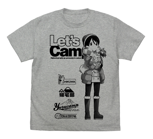 斉藤恵那 Tシャツ [『ゆるキャン△』] | 公式キャラクターグッズ販売の
