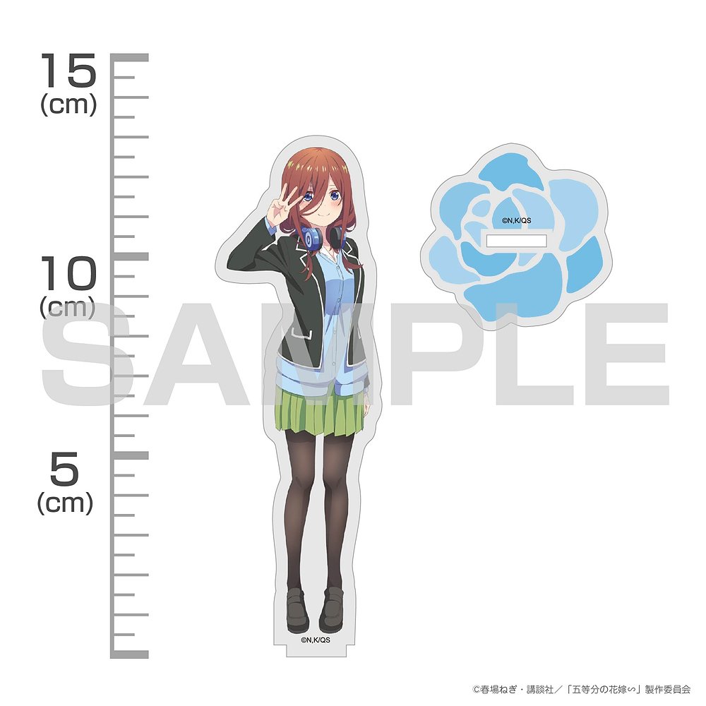 中野三玖 アクリルスタンド ∽Ver. [五等分の花嫁∽] | 公式