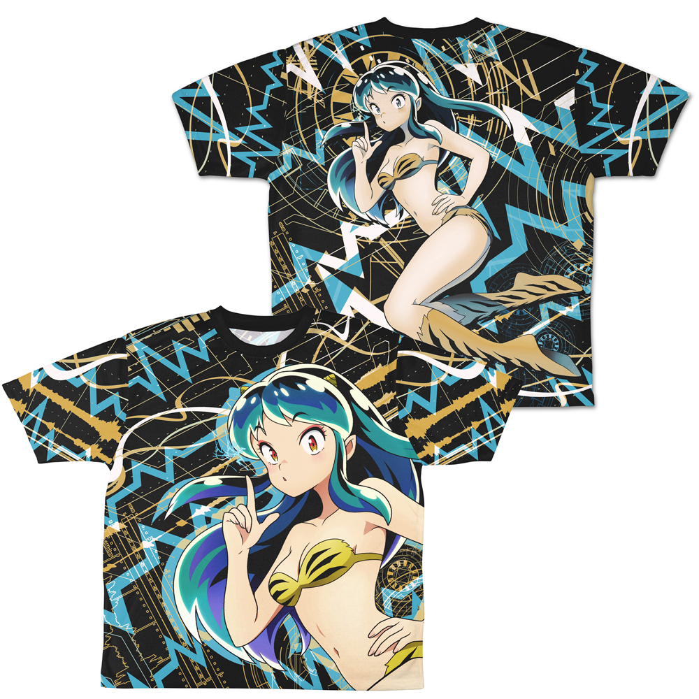 描き下ろし うる星やつら ラム 両面フルグラフィックTシャツ [うる星