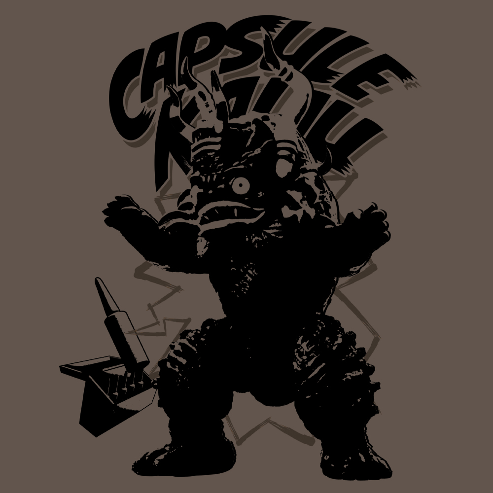 カプセル怪獣 ミクラス Tシャツ [ウルトラセブン] | 公式キャラクター