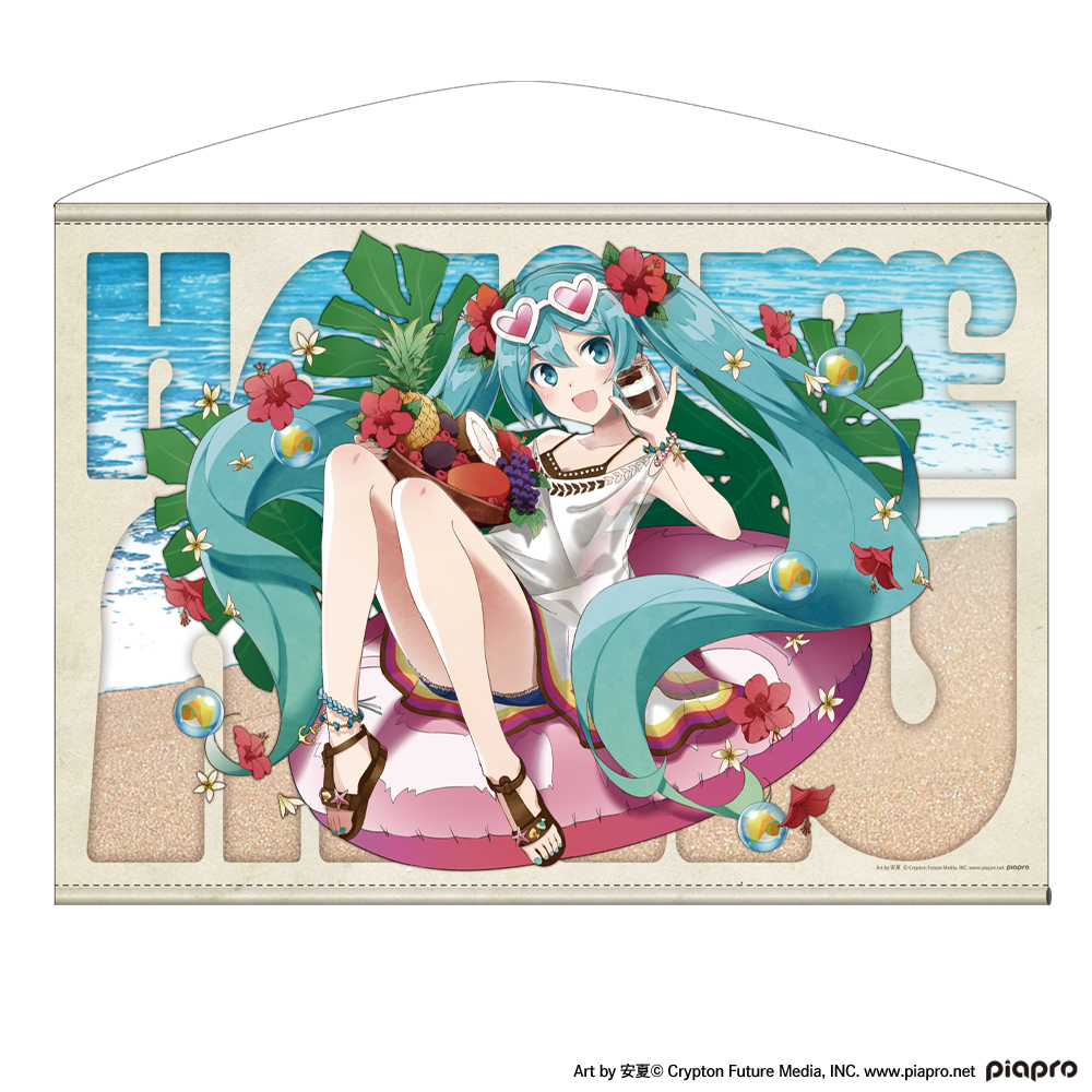 初音ミク 100cmタペストリー 安夏 Ver. [初音ミク] | キャラクター公式