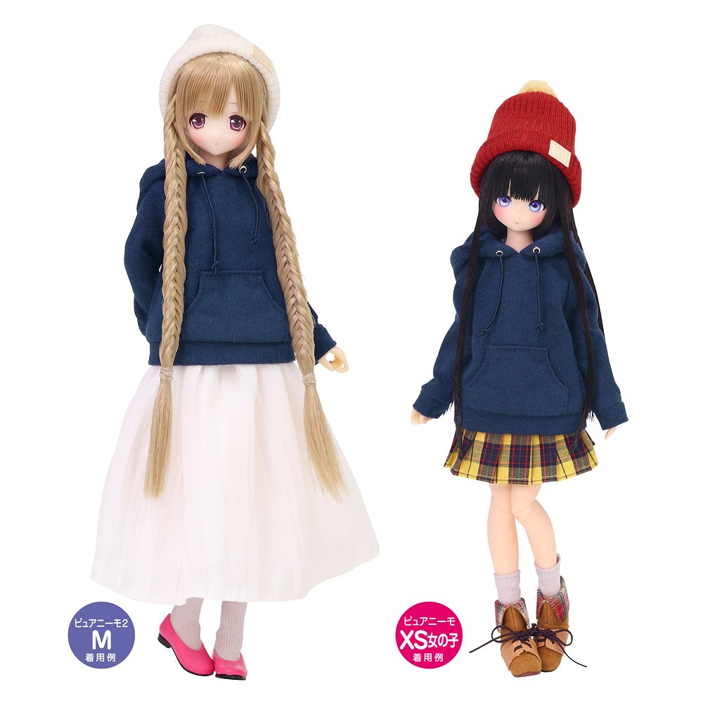 1/6サイズドール用】PNS くったりプルオーバーパーカー [Pureneemo