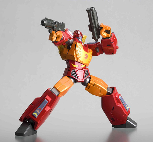 PVC製彩色済み完成品 リボルテックNo.047 ホットロディマス [戦え