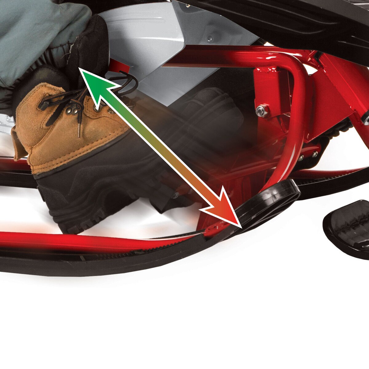 Yamaha Apex スノーバイク型こども用ソリ レッド/ブラック | Costco Japan
