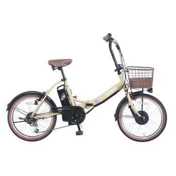 ペルテック 20インチ 折り畳み電動アシスト自転車 TDN-206LD 8Ah