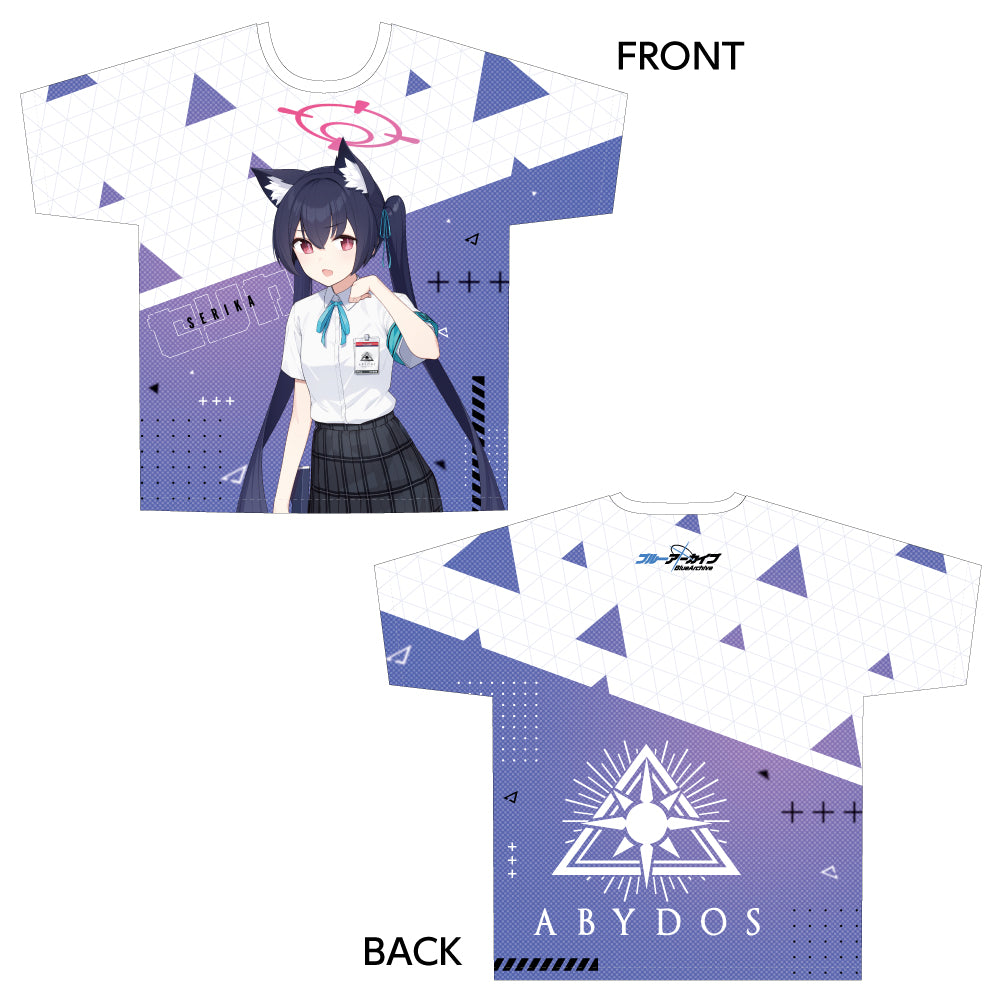 ブルーアーカイブ -Blue Archive- 描き下ろしフルグラフィックTシャツ