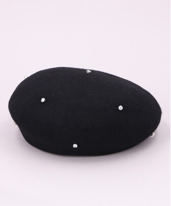 CRYSTALS(ONESIZE BLACK): ベレー帽子通販｜CA4LA公式