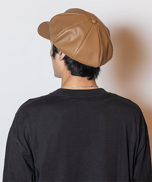 Cale Supply Co. レザーキャスケット ハンチング｜Cale Supply Co