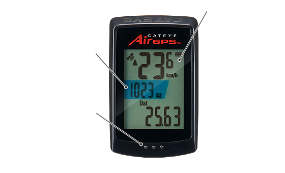 AirGPS | 製品情報 | CATEYE（キャットアイ）