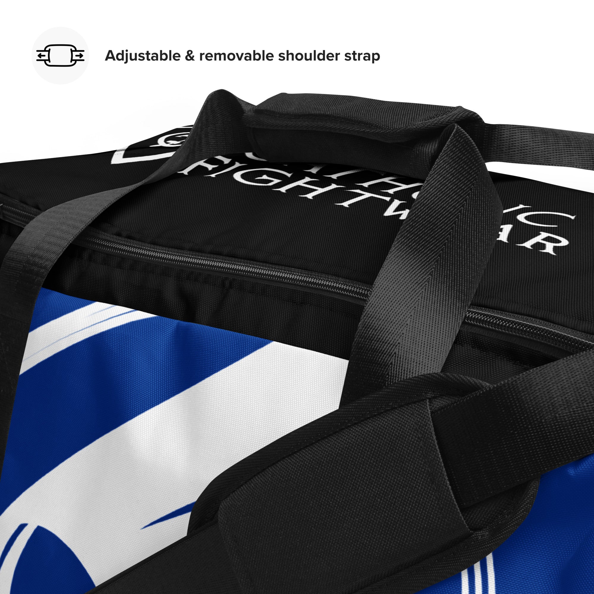 Guardian Angel Ranked Duffle Bag - Blue Belt – Catholic Fightwear