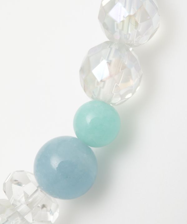 日暈(にちうん)アクアマリン ブレスレット(AQUAMARINE): 『岩座(いわく
