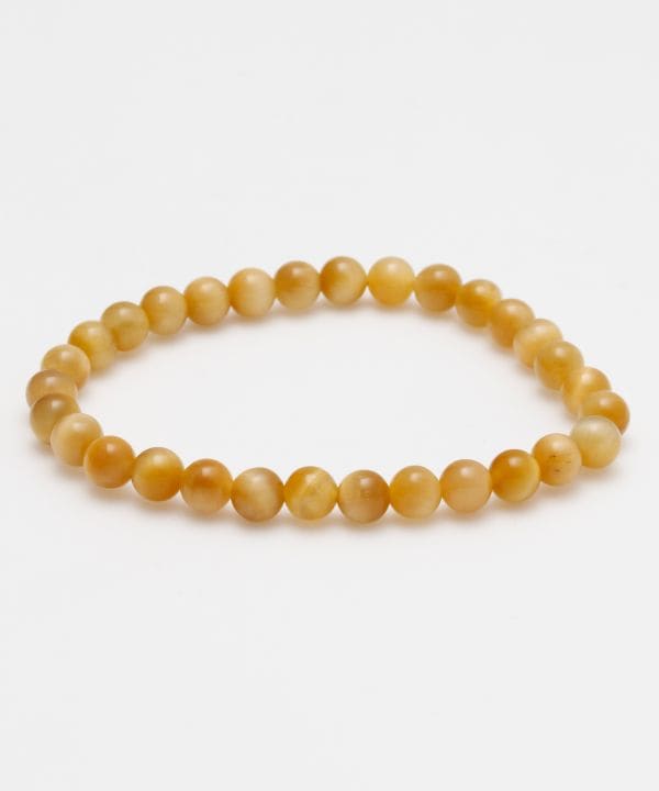 ゴールデンタイガーアイ 6mmブレスレット(GOLDEN TIGER EYE): 『岩