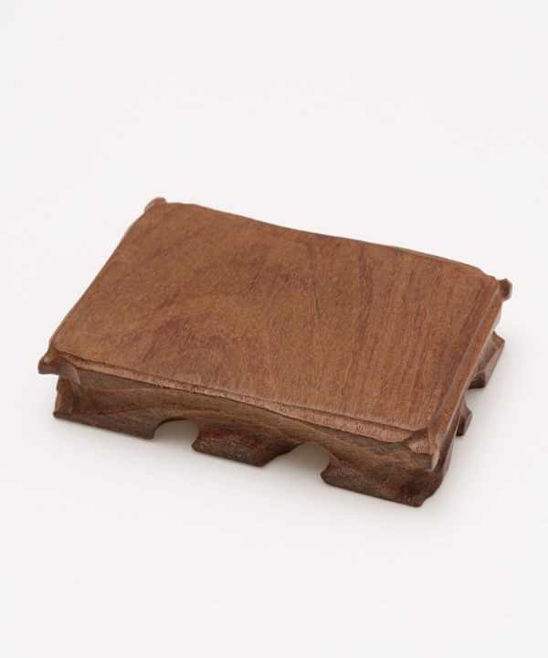 木製台座(濃茶(黒)): 『岩座(いわくら)』公式通販