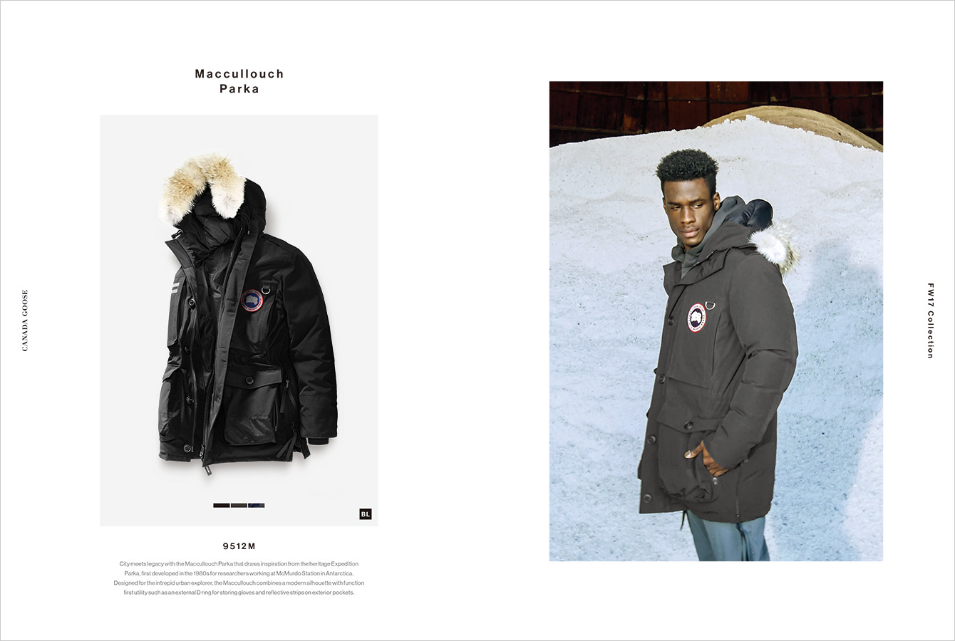 LOOK BOOK FW17 COLLECTION | CANADAGOOSE (カナダグース) 日本公式サイト