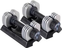 Stamina 25 lb. Versa-Bell II Adjustable Dumbbell Pair