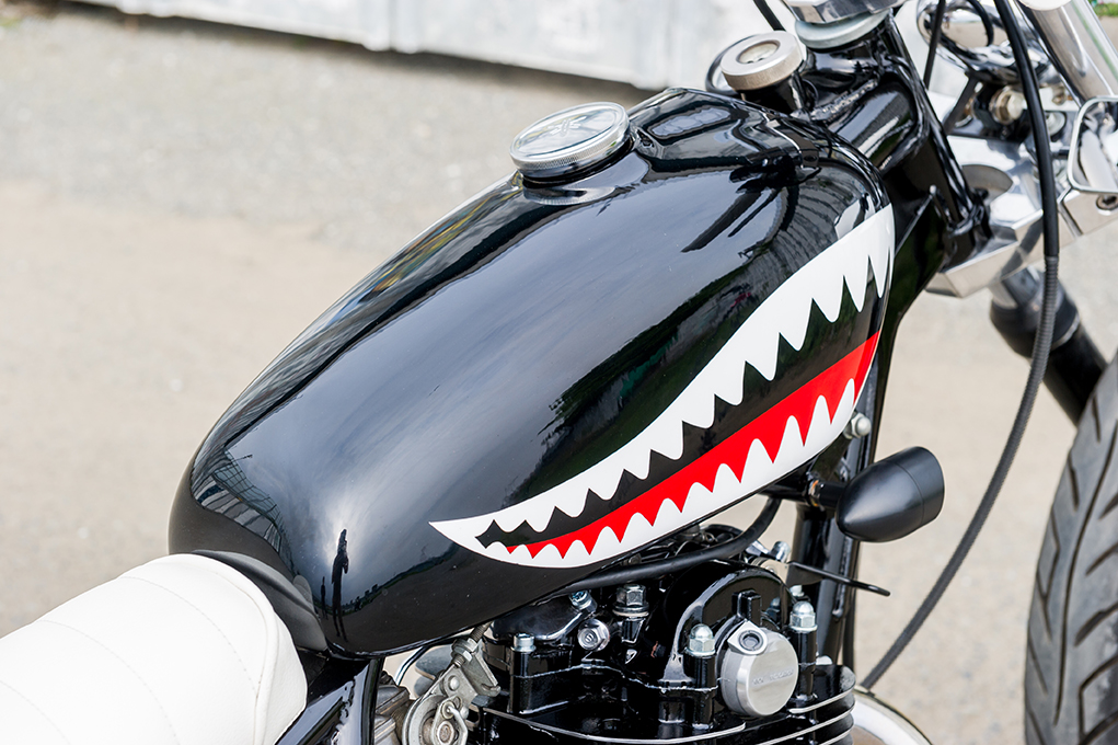 SR400用ミニトレタンク社外タンク純正gt50ty50vmxチョッパーt&f gt50