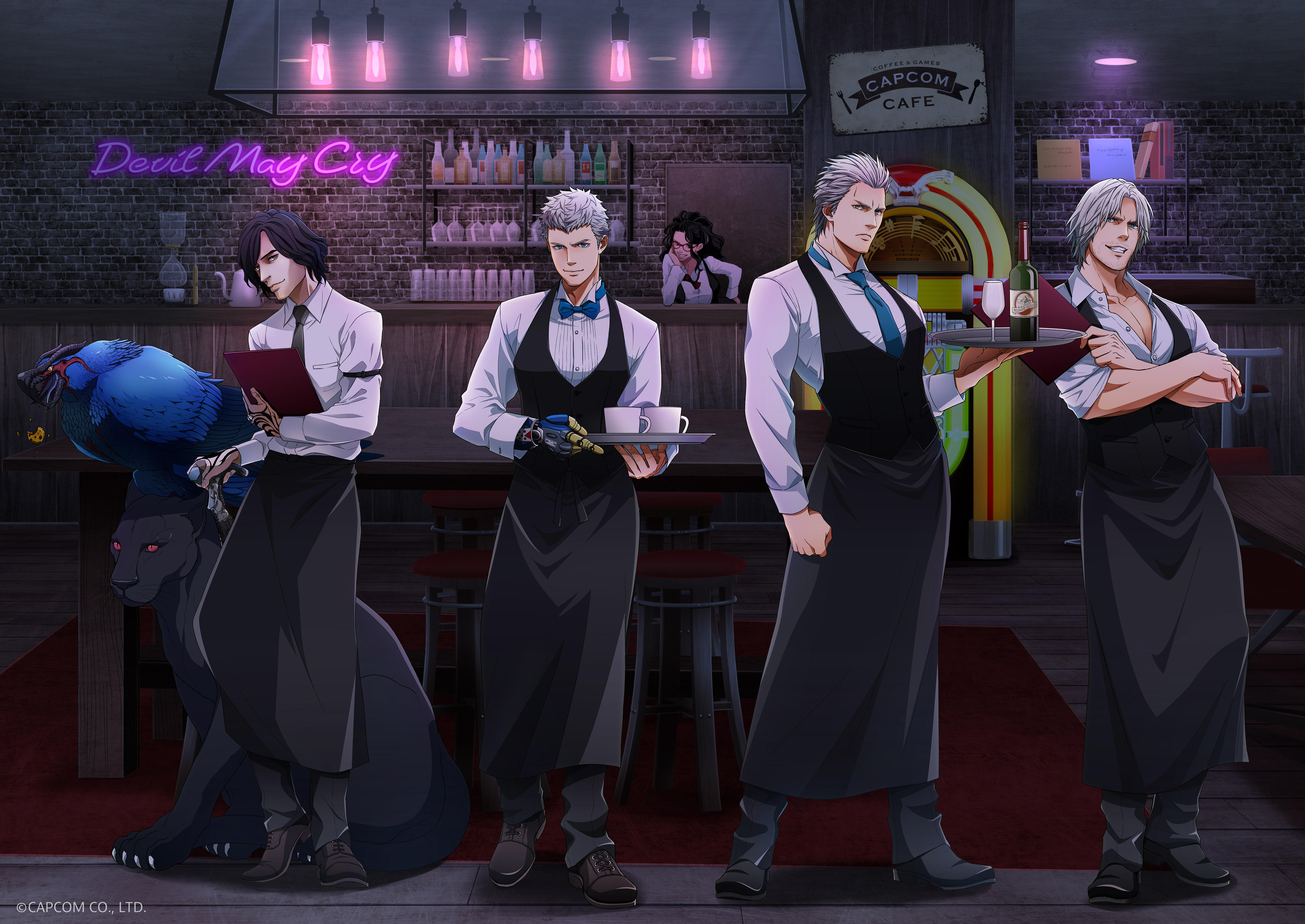 カプコンカフェ イオンレイクタウン店『デビル メイ クライ 5