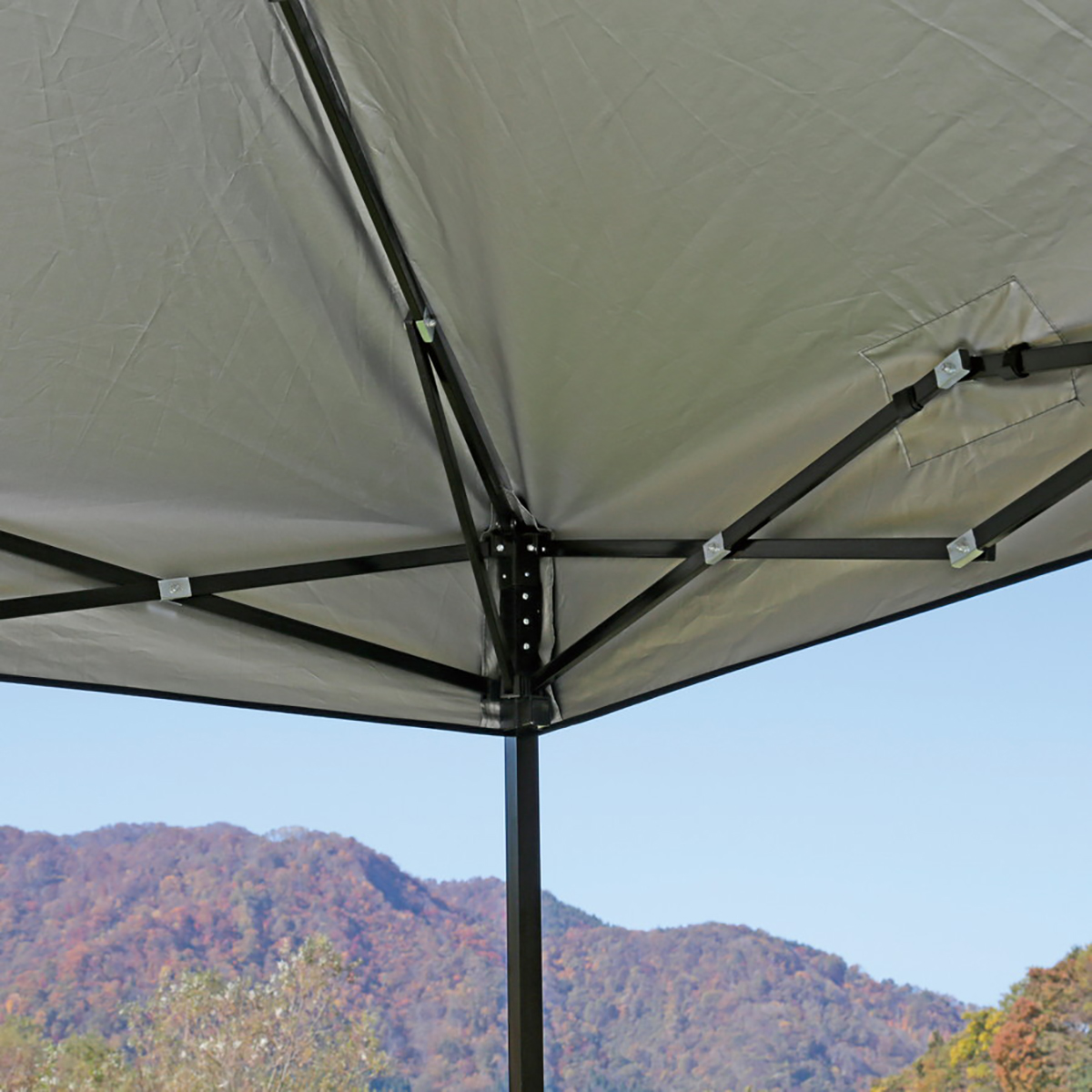 クイックシェード250UV-Sブラック(キャスターバッグ付) - アウトドア