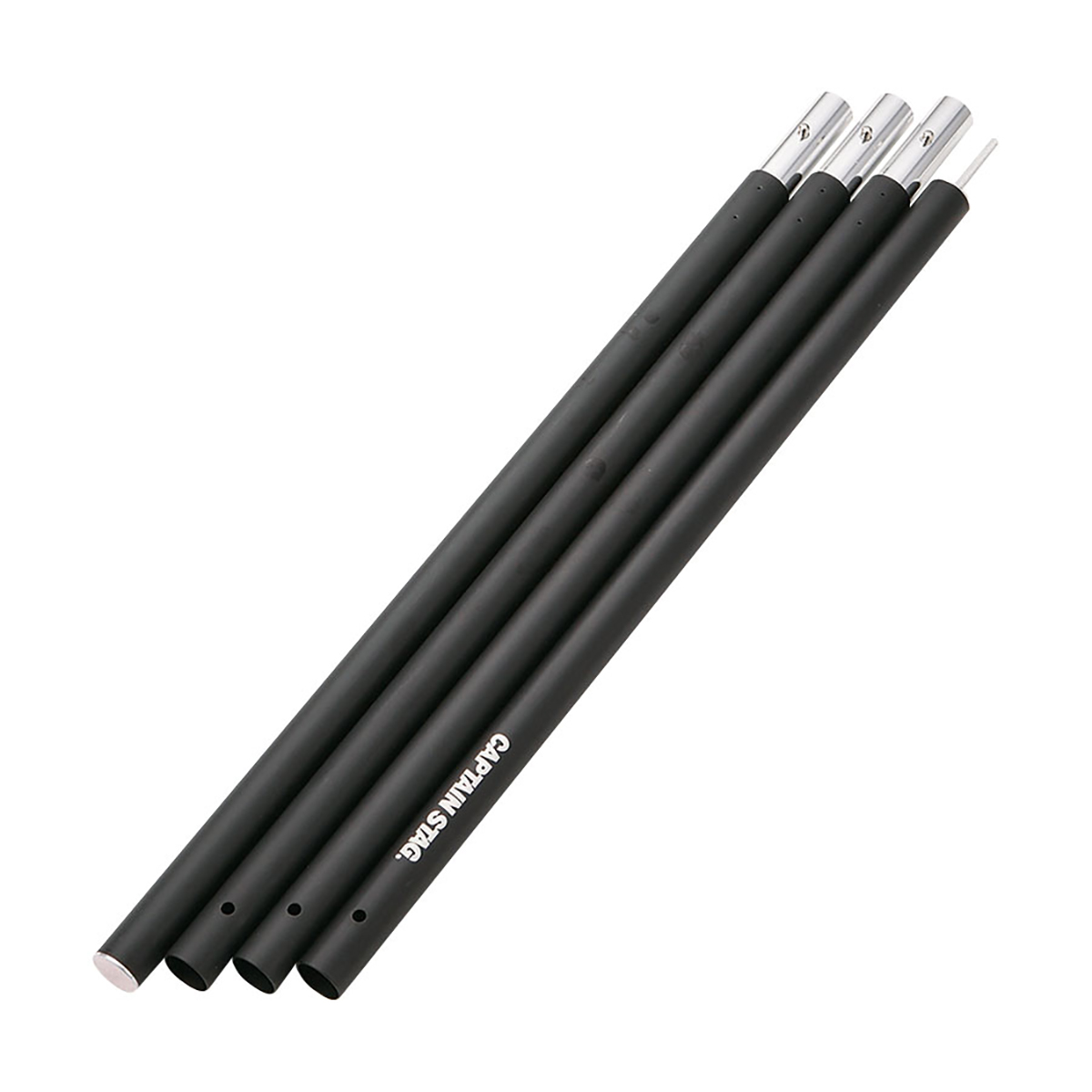 アルミジョイントポールφ28x2400(4本つなぎ)BK - アウトドア・キャンプ