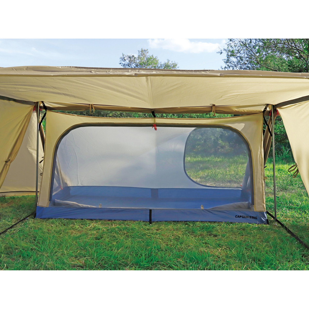 トレッカー キャンプベースソロUV（カーキ） - アウトドア・キャンプ