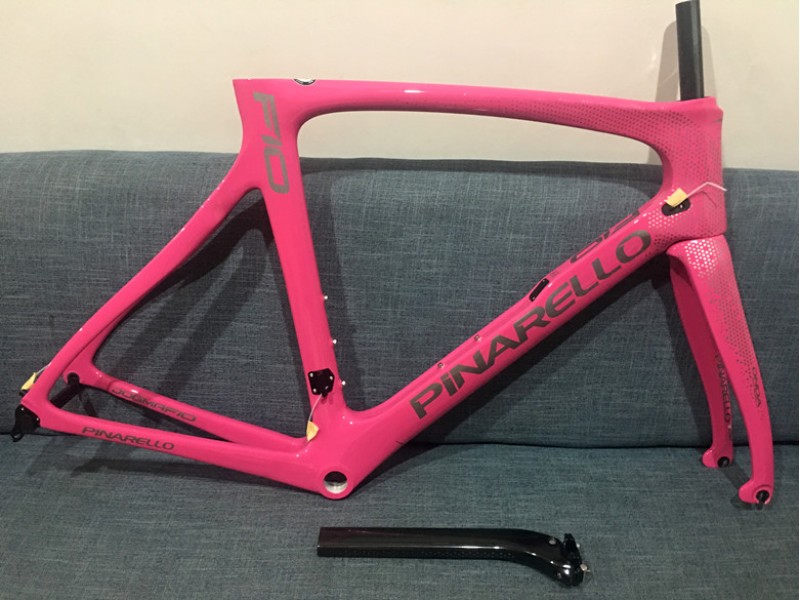 Pinarello DogMa F10 Carbon Road Bike Frame Pink - Dogma F10 V