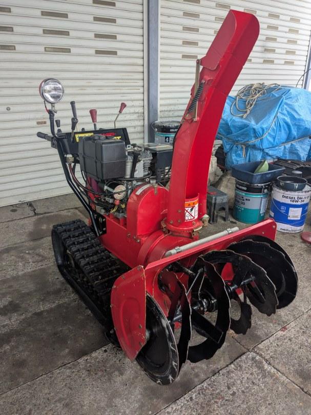 除雪機 ヤナセ 88HST 8馬力 ガソリン 程度良｜除雪だよ！全員集合
