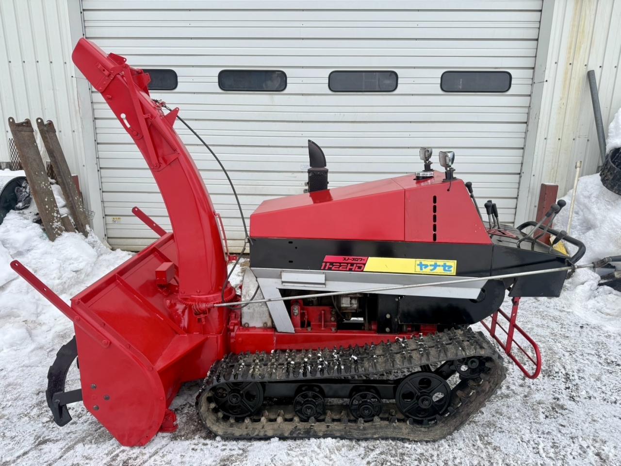 山形発！動作確認済！ヤナセ スノースロワー 88HST 8馬力 80cm除雪機