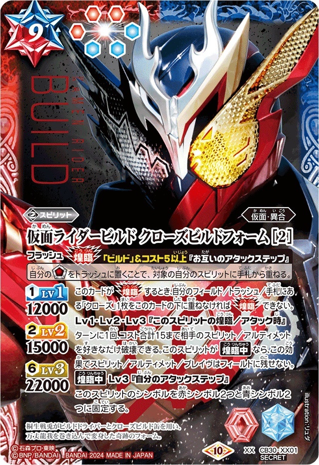 2024/10)(SECRET)仮面ライダービルド クローズビルドフォーム [2]【XX