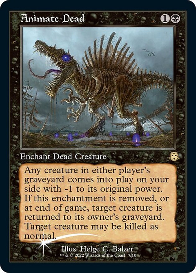 FOIL)動く死体/Animate Dead《英語》【Judge Promos】