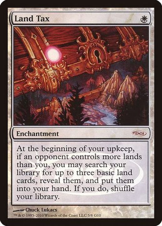 EX+](FOIL)土地税/Land Tax《英語》【Judge Promos】