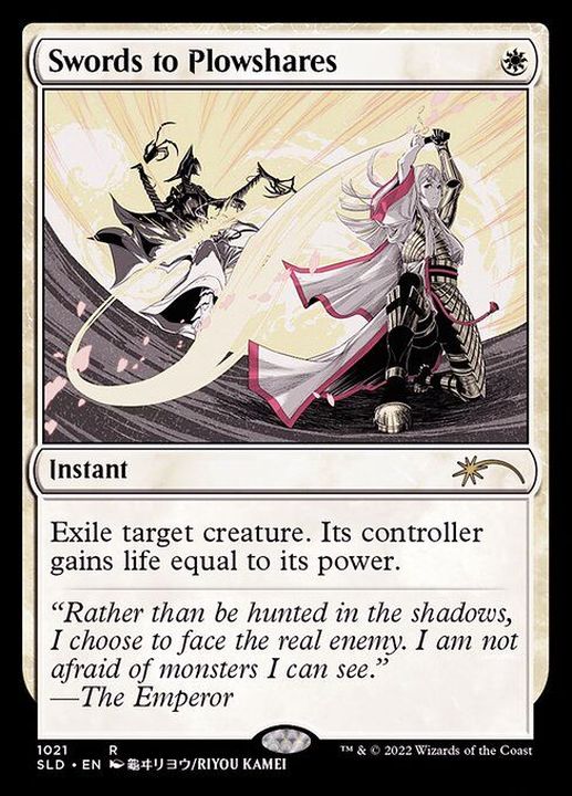 MTG剣を鍬に/Swords to Plowshares FFプロモ Swords to Plowshares