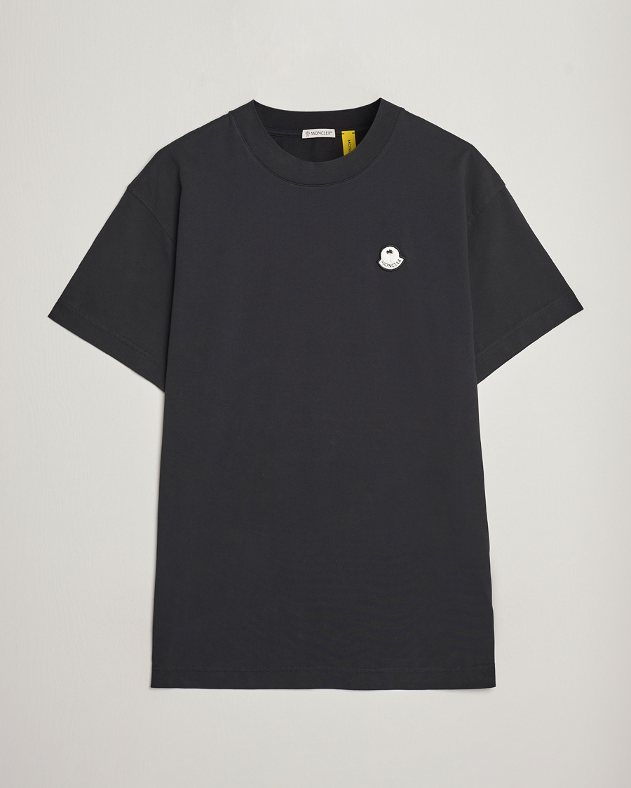 Moncler Genius Short Sleeve T-Shirt Black at CareOfCarl.com