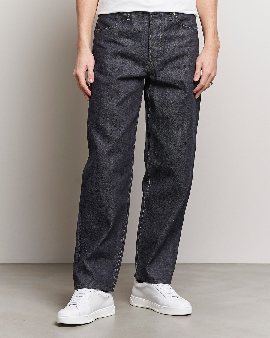 Jil Sander Regular Fit 5-Pocket Denim Dark Indigo at CareOfCarl.com
