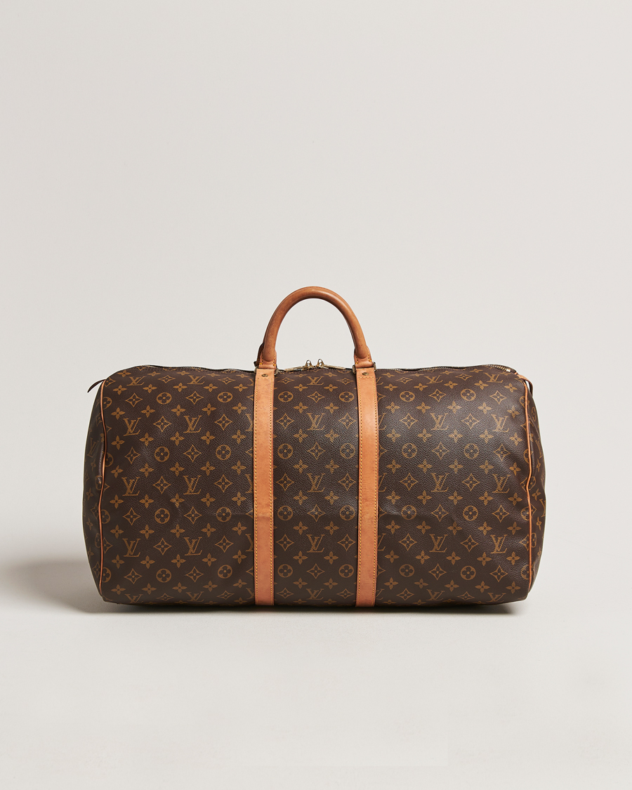 Louis Vuitton Pre-Owned Keepall 55 Bag Monogram at CareOfCarl.com