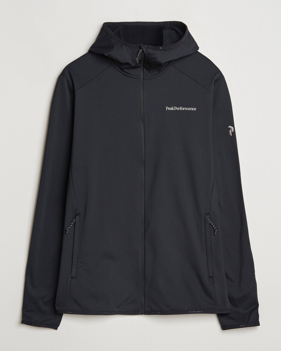 Snow Peak Dry Waffle Hoodie Black at CareOfCarl.com