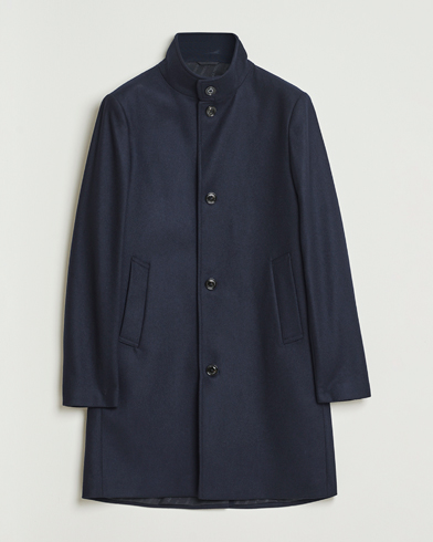 Stone Island David TC Coat Navy Blue at CareOfCarl.com