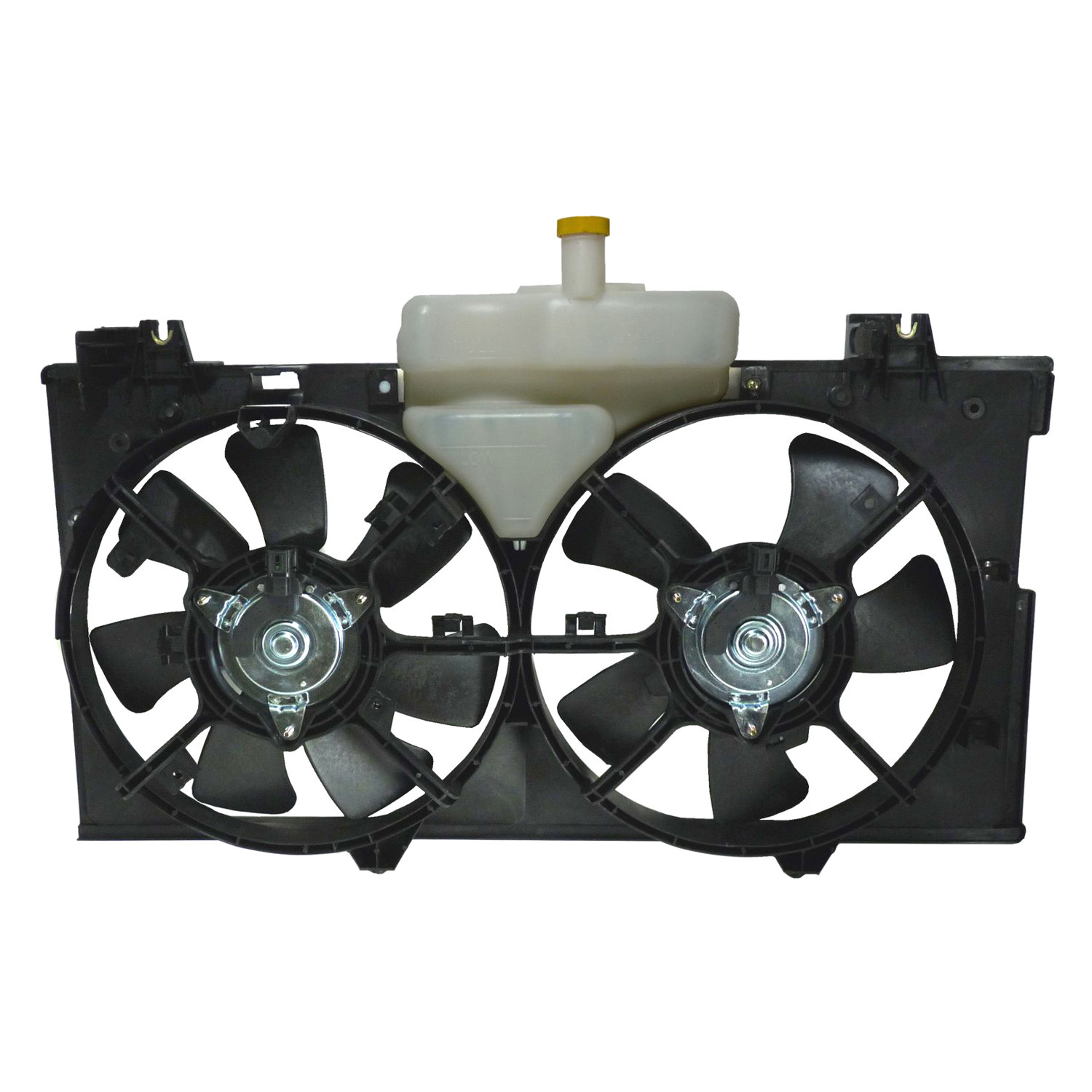 For Mazda 6 2003-2004 TRQ RFA83361 Dual Radiator & Condenser Fan