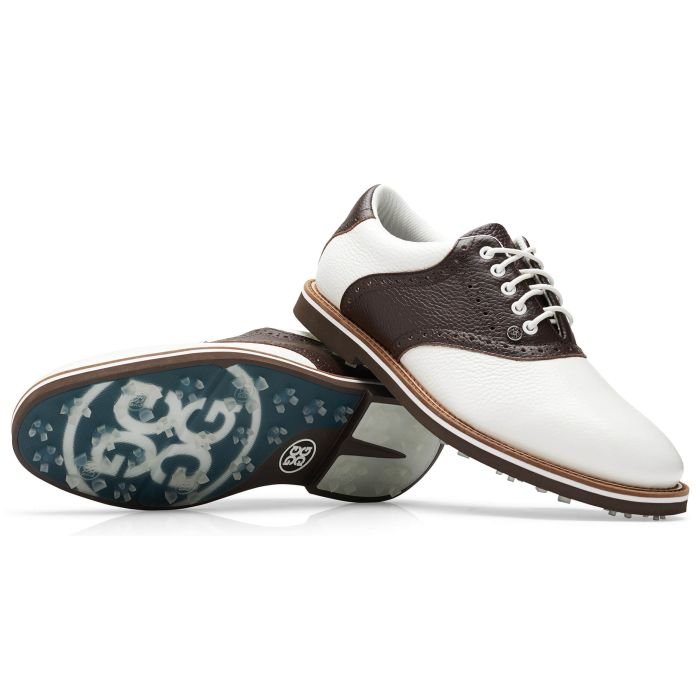 G/FORE Saddle Gallivanter Golf Shoes Snow/Espresso ON SALE