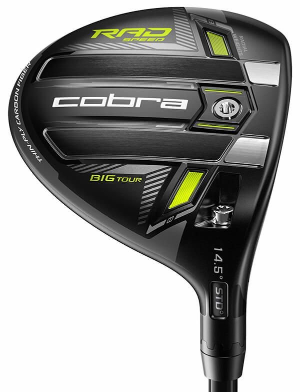 Cobra RADSPEED Big Tour Fairway Wood Turbo Yellow/Matte Black