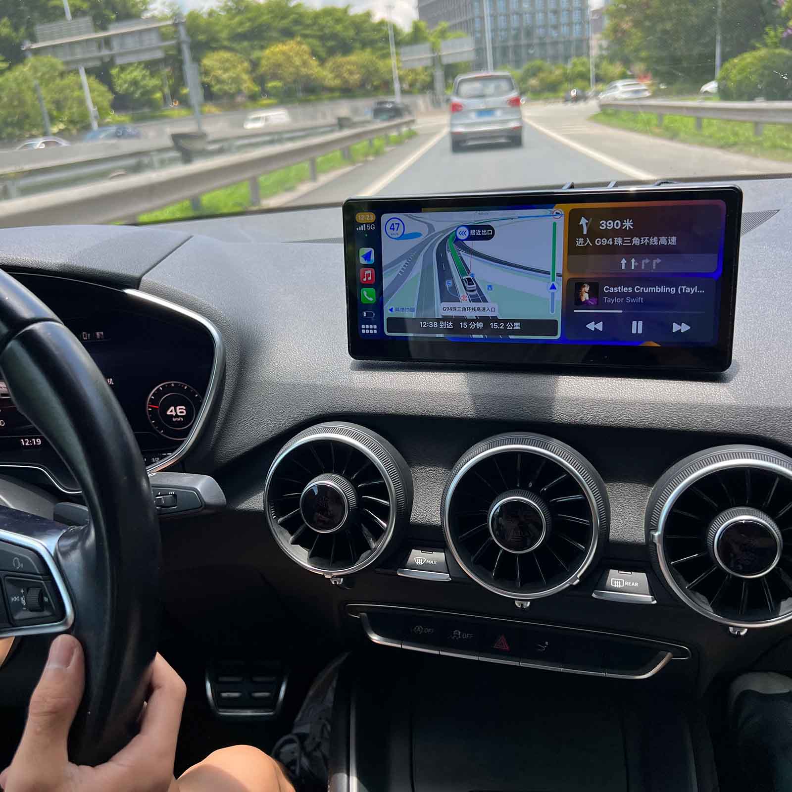 CarpodGo Portable Wireless Display Screen for Carplay or Android Auto