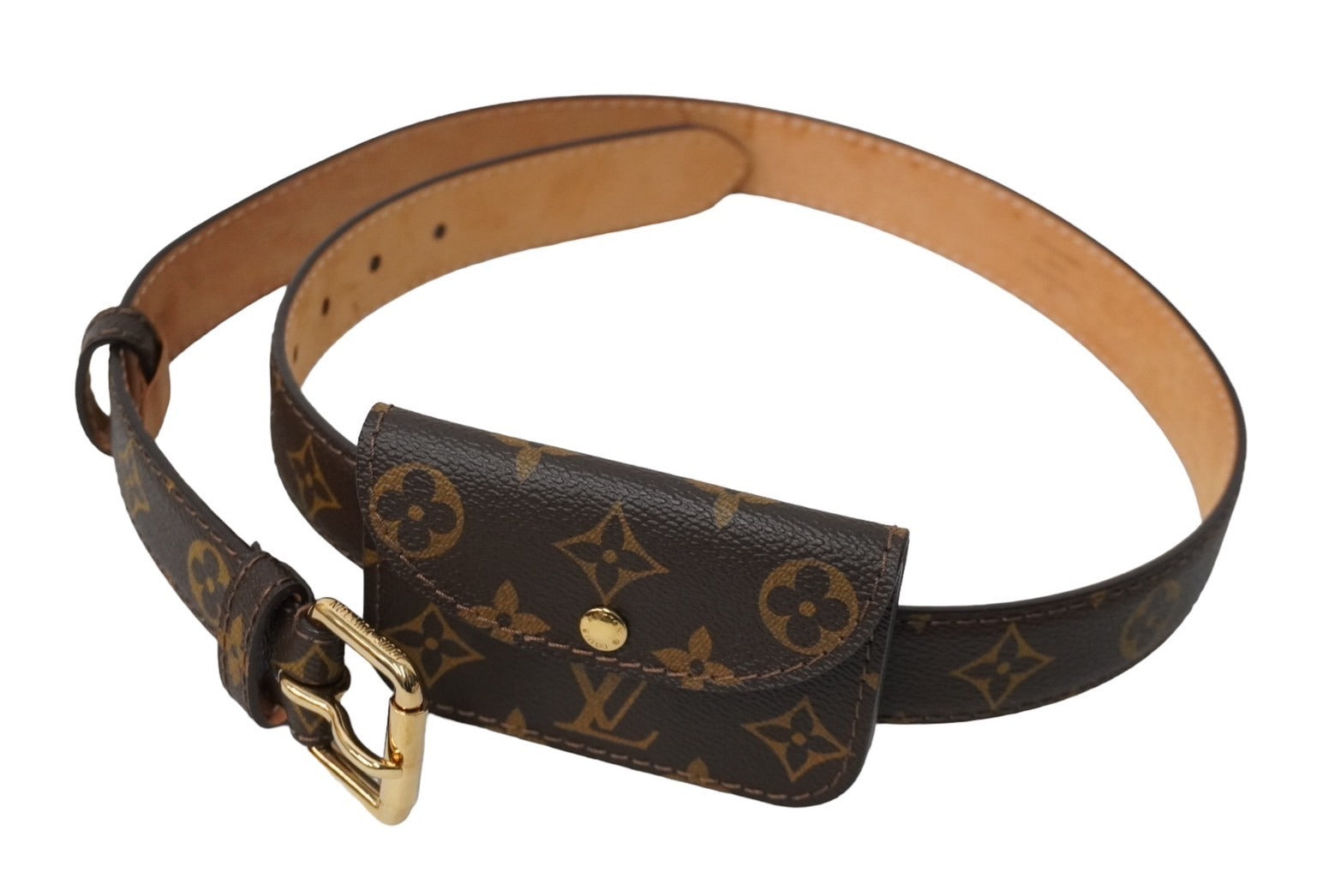 LOUIS VUITTON ブラウンベルト箱付き 90/36 LOUIS VUITTON ブラウン