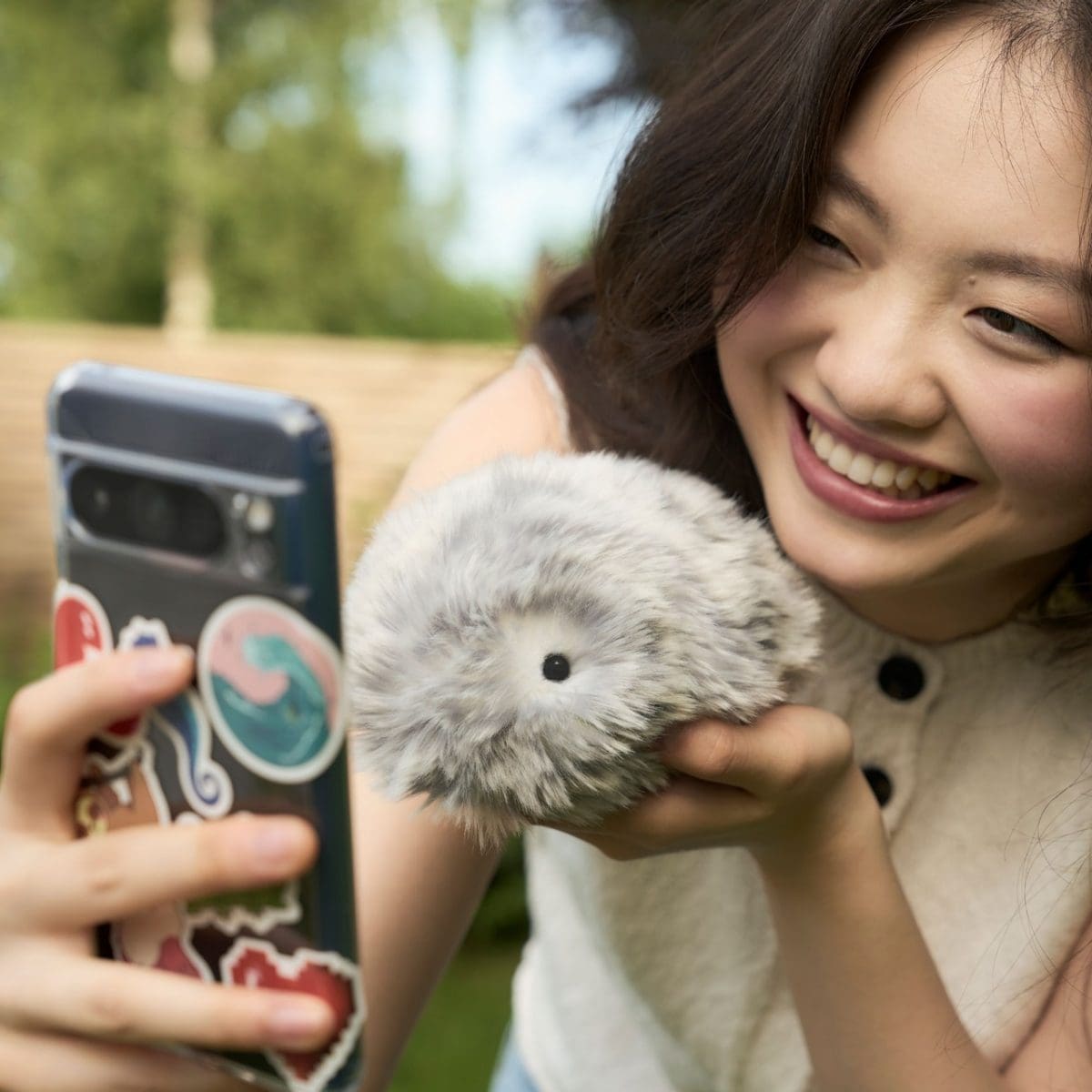 Moflin ( SILVER ) | Robot Pet with Adaptive AI | CASIO