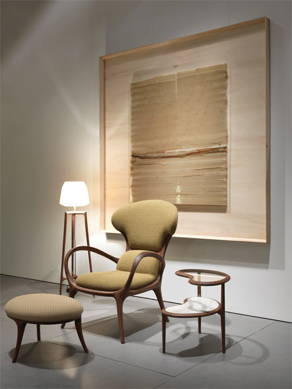 ドイツ COR コア サーコ ラウンジチェア② 本革 モダン 39万〜 美品