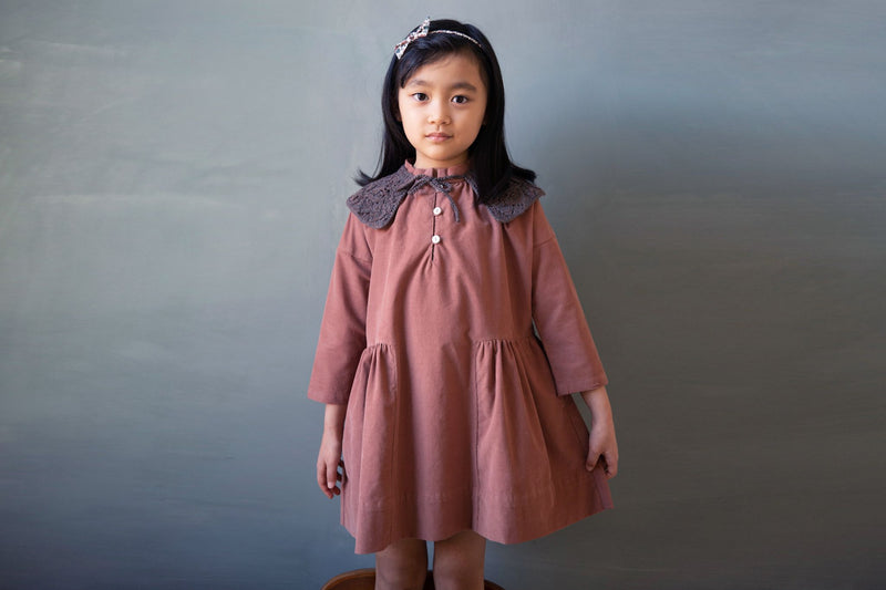 Soor Ploom Gilda Dress - Henna – Casp Baby Mommy & Me Boutique