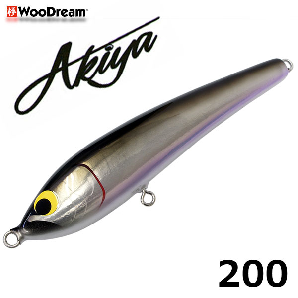 ウッドリーム(WooDream) Akiya POPPER 215 グリーンバックラメ ☆天然