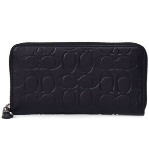 COACH】コーチ コーティングキャンバス ぺブルレザー シグネチャー