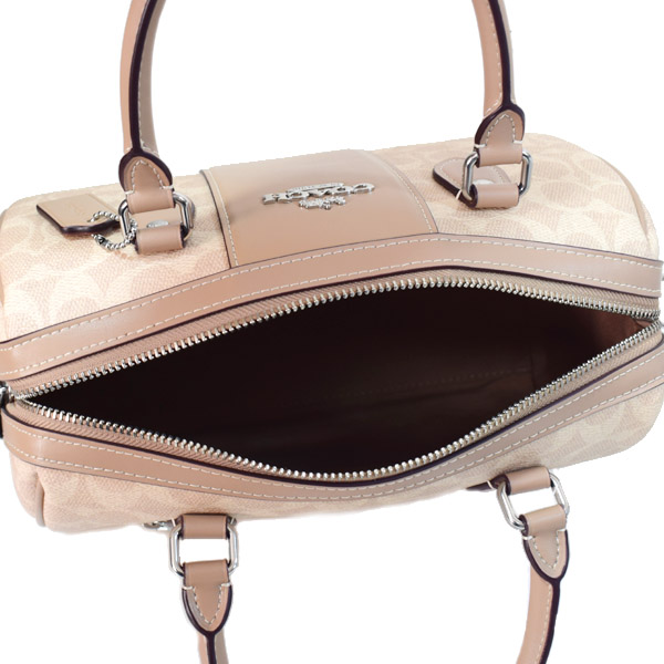 COACH】コーチ バッグ コーティングキャンバス レザー シグネチャー
