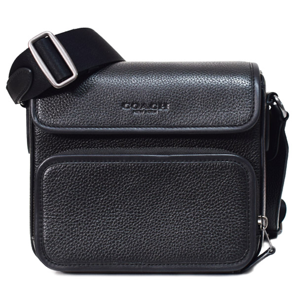 COACH】コーチ メンズ バッグ ぺブルレザー サリバン クロスボディ