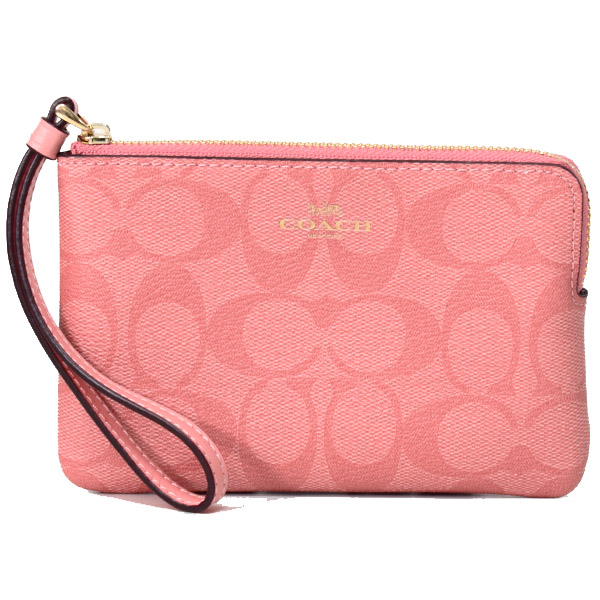 COACH】コーチ コーティングキャンバス スムースレザー シグネチャー