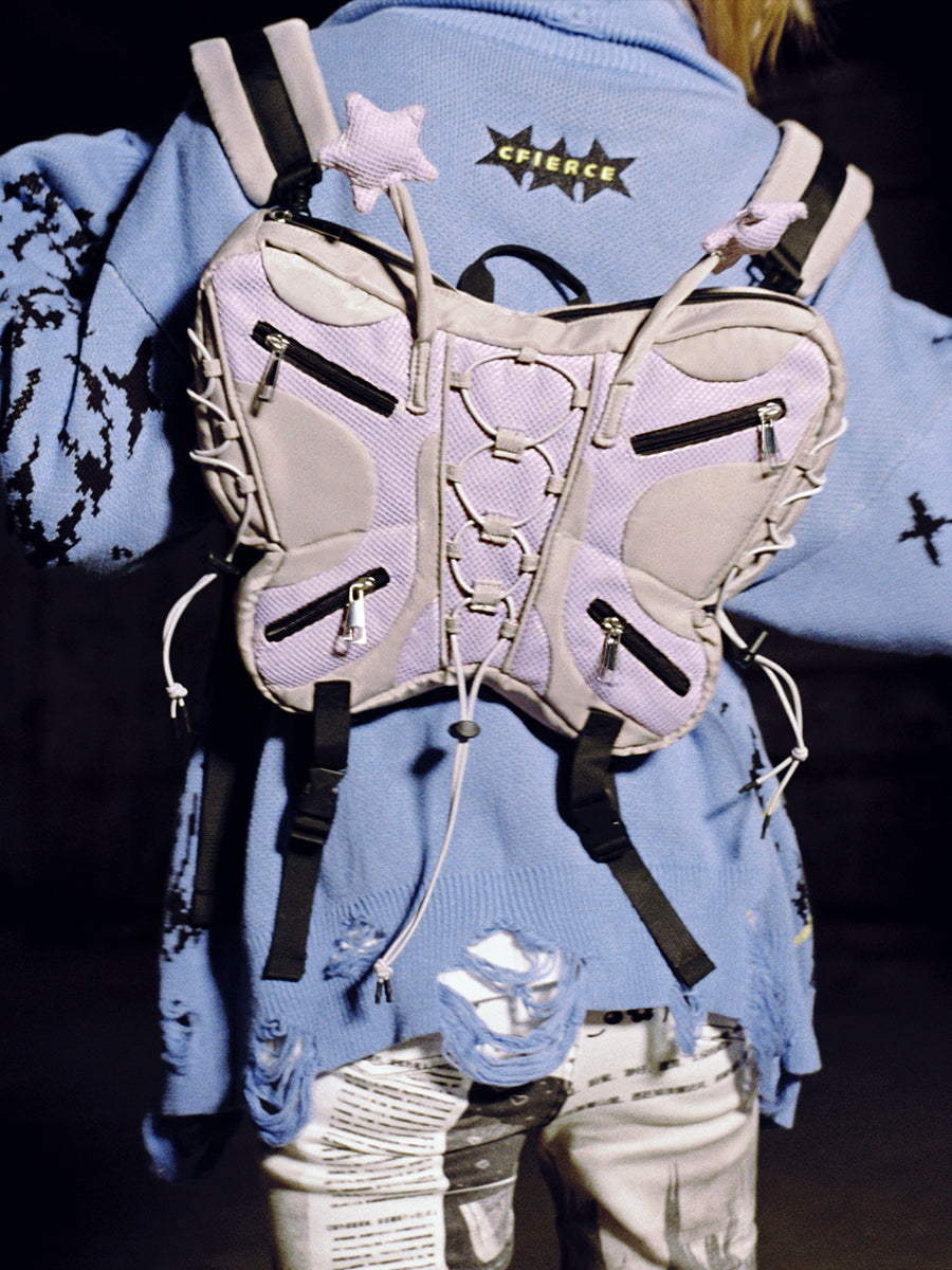 CFIERCE BUTTERFLY SMALL BAG